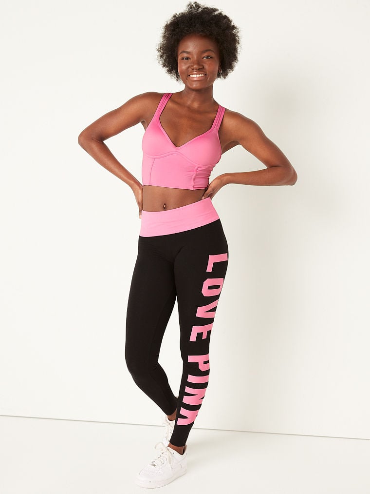 Victoria's Secret Pink Active Cotton High Waist Full Length