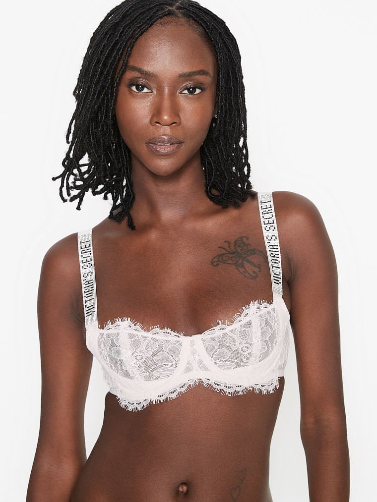 Buy Dream Angels Wicked Lace Unlined Balconette Bra online in Dubai