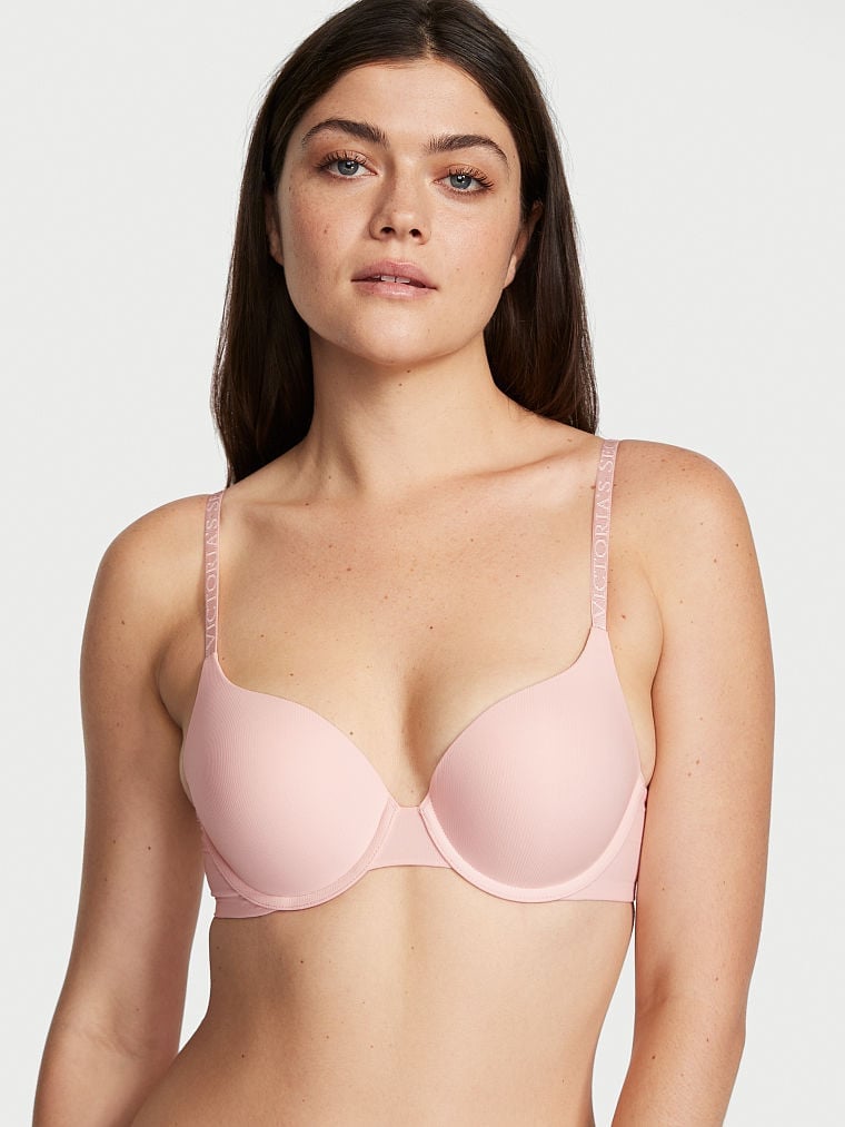 Buy The T-Shirt Push-Up Perfect Shape Smooth Micro-Rib Bra online in Dubai