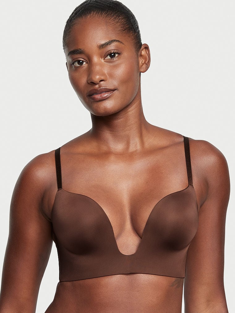 Buy Victoria's Secret Bare Plunge Low-Back Bra online in Dubai