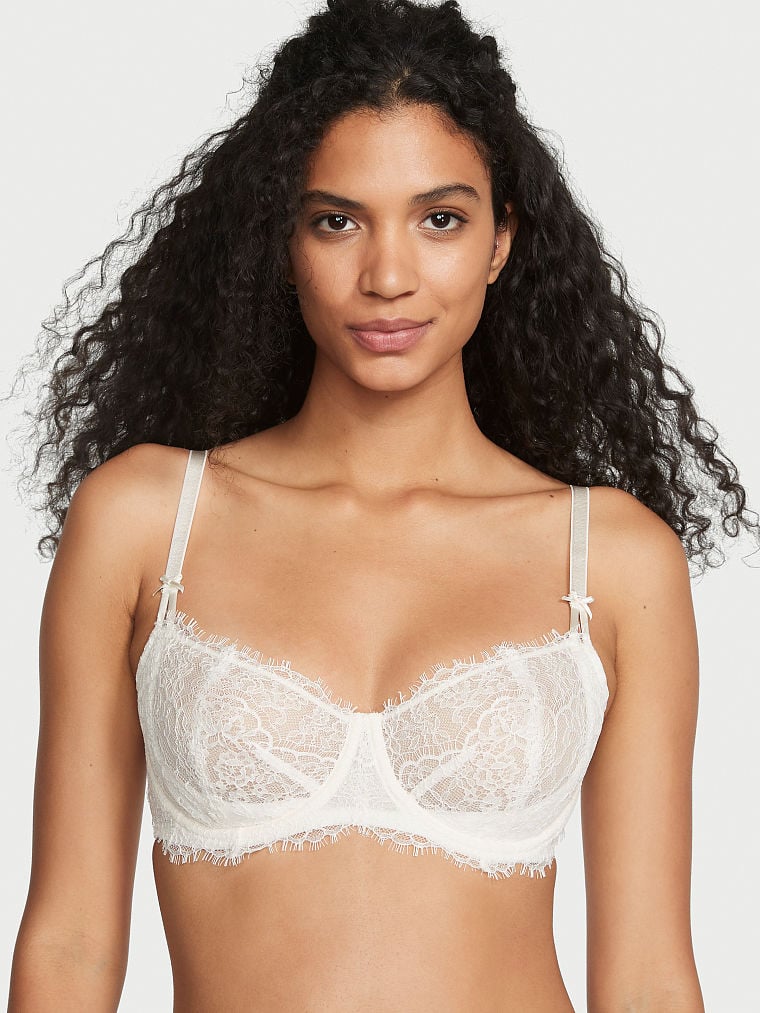 Buy Dream Angels Wicked Unlined Lace Balconette Bra online in Dubai