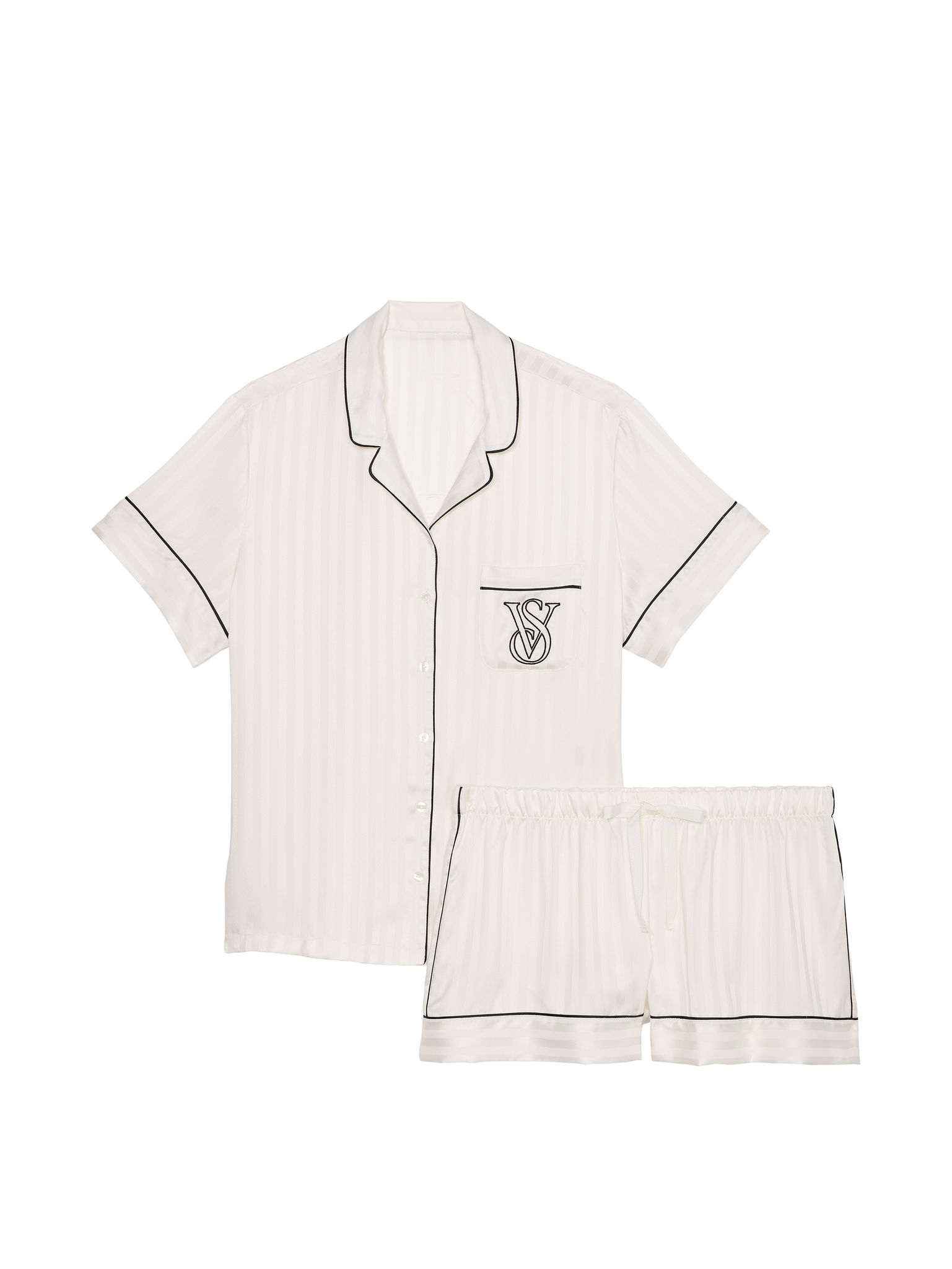 Victoria secret white pajamas 2025