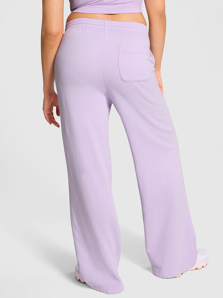 Buy Pink Ivy Fleece Wide Leg Sweatpants online in Victoria s Secret United Arab Emirates