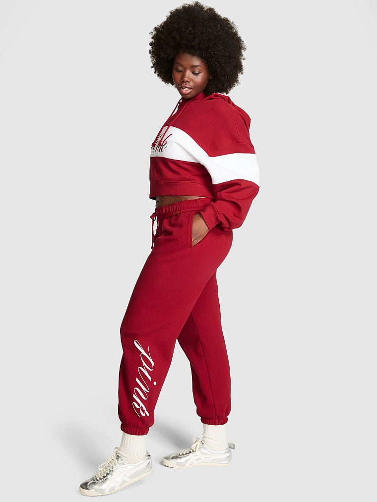 Pink campus sales sweatpants