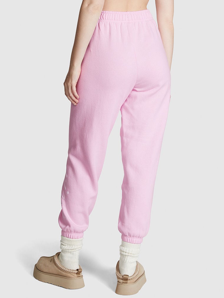 Buy Pink Ivy Fleece Campus Sweatpants online in Dubai