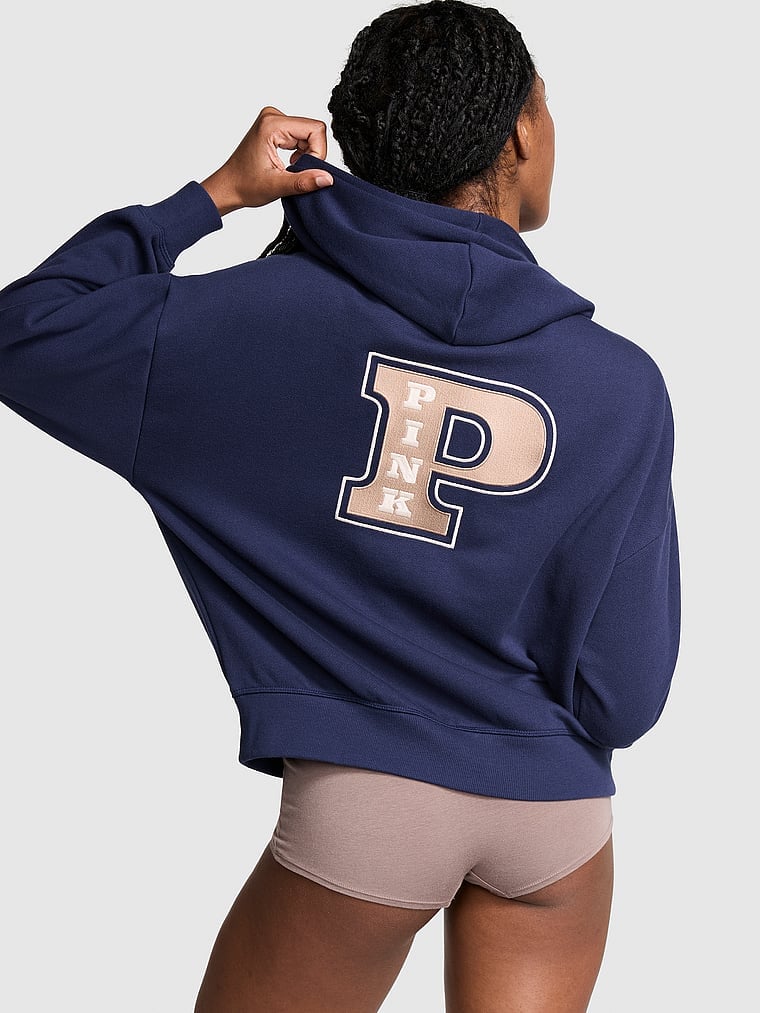 Buy Pink Ivy Fleece Full Zip Hoodie online in Victoria s Secret United Arab Emirates