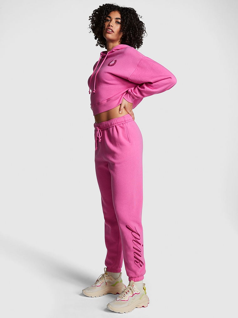 Fleece on sale gym pants
