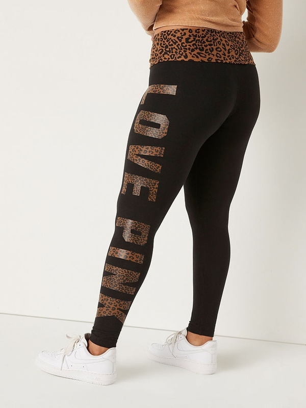 Victoria's secret shop pink sequin leggings