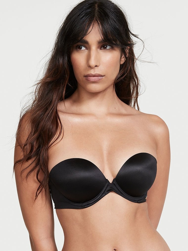 Push-up Strapless Demi Bra