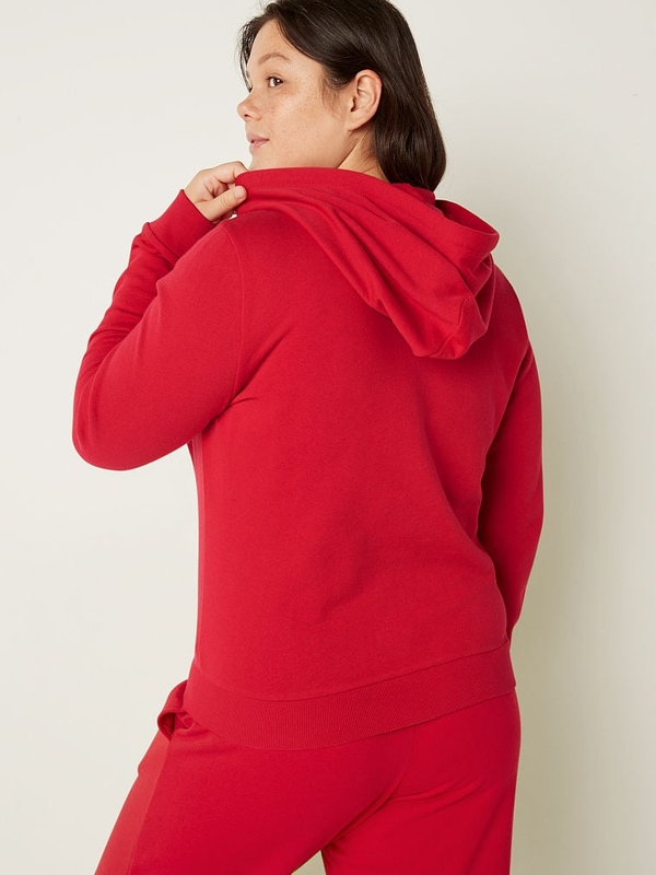 Fleece zip up store hoodie