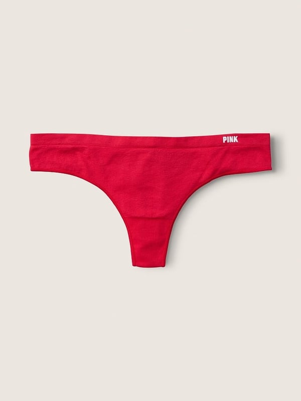 Buy Pink Seamless Thong Panty online in Dubai