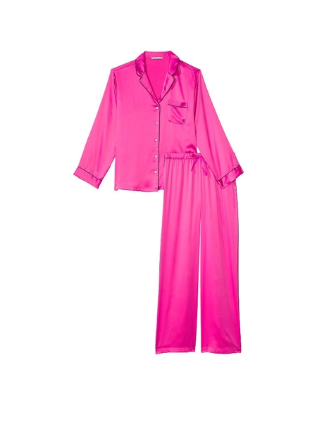 Satin Long Pajama Set