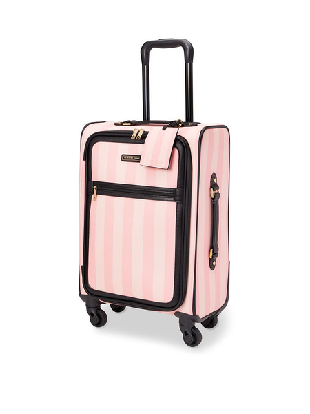 Carry on 2025 suitcase pink