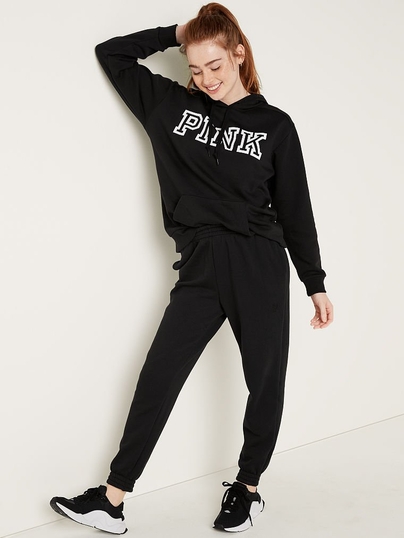 Victoria secret pink grey joggers clearance