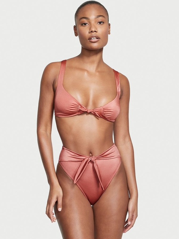 Buy Victoria s Secret Tie Front Bralette Swim Top online in Dubai