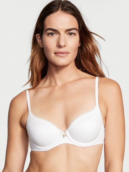 Buy The T-Shirt Lightly Lined Pointelle Wireless Bra online in Dubai