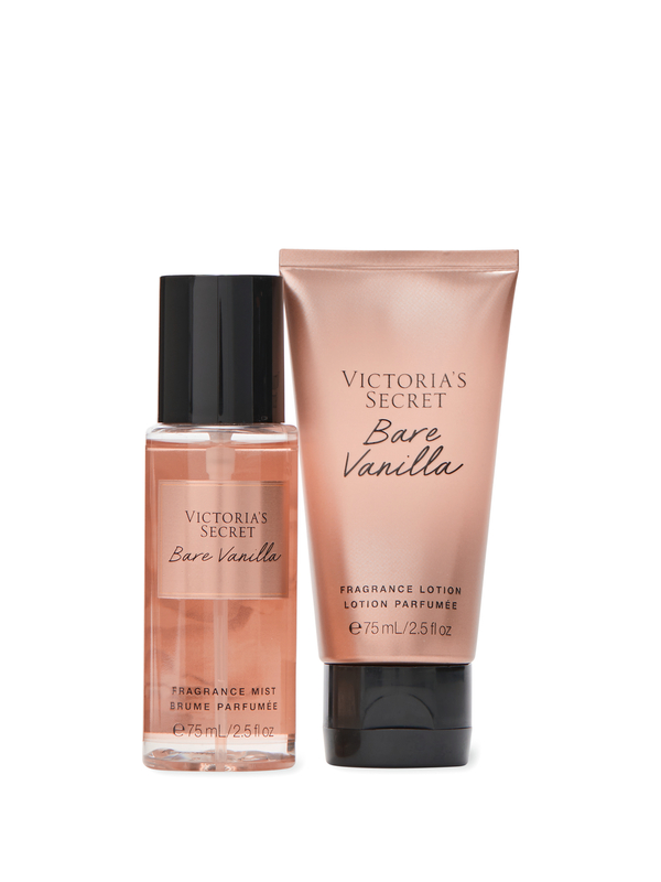 Bare Vanilla Mini Mist Lotion Duo