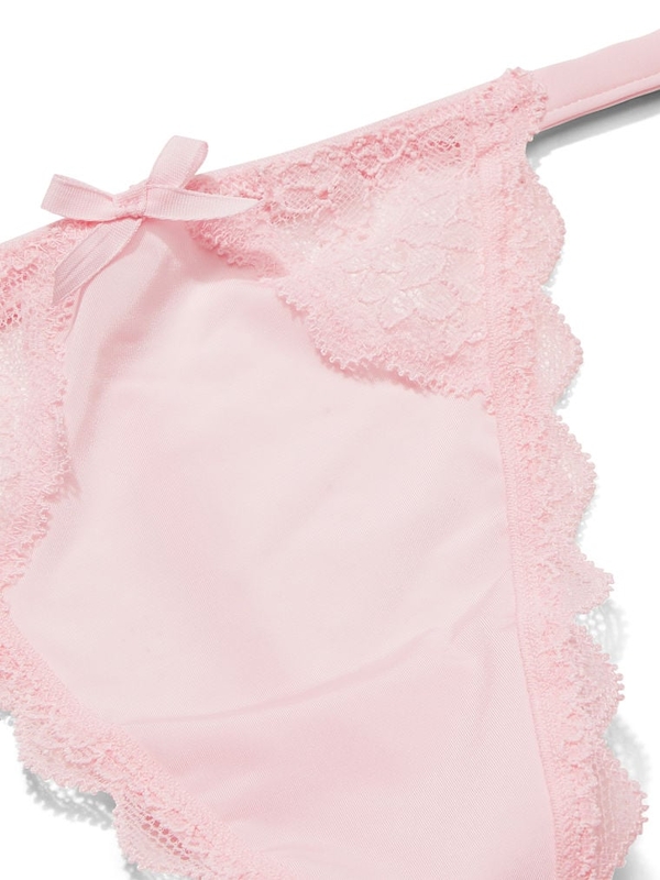 Buy Dream Angels Lace-Trim V-String Panty online in Dubai