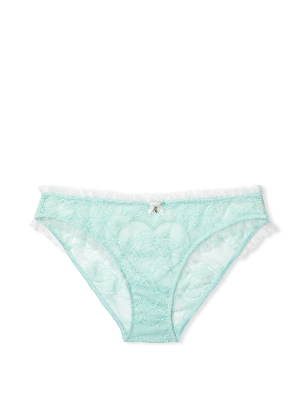 Lace Ruffle Bride Cheekini Panty