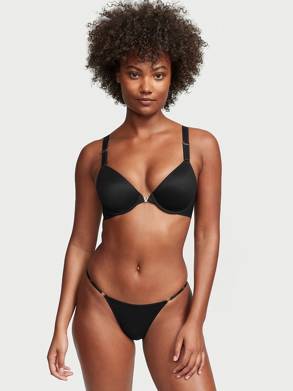 Victoria's Secret Sexy Illusions Lightly Lined Front Close Demi