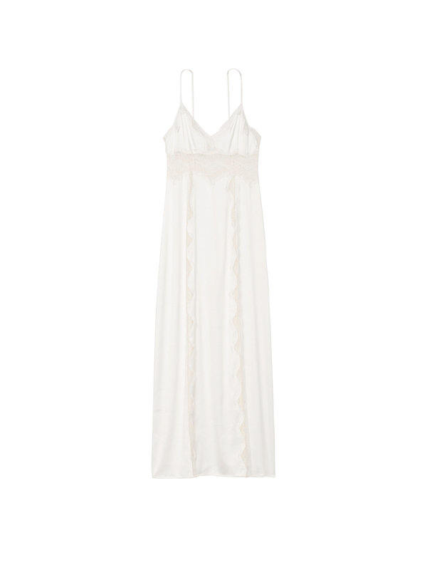 Long white slip deals
