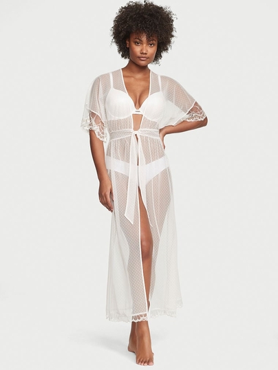Long mesh robe store