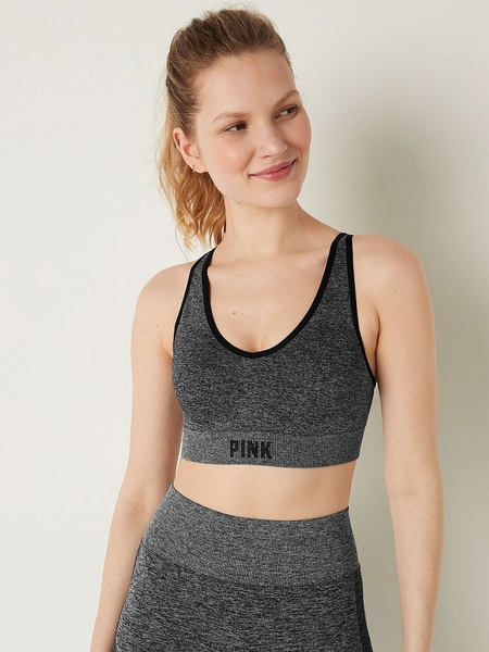 Pink Active Seamless Air Medium-Impact Sports Bra