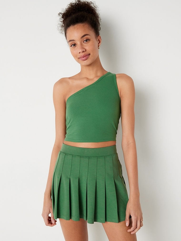 One shoulder new arrivals crop top