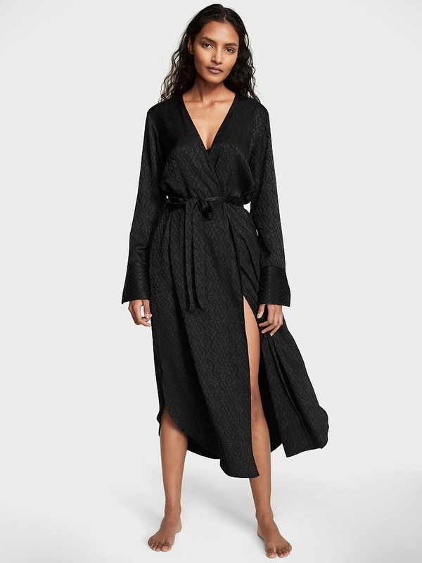 Victoria secret silk sale robe