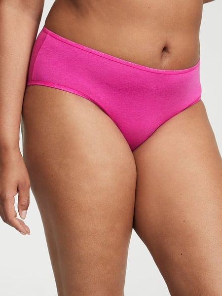 Logo Waist Pointelle Hiphugger Panty