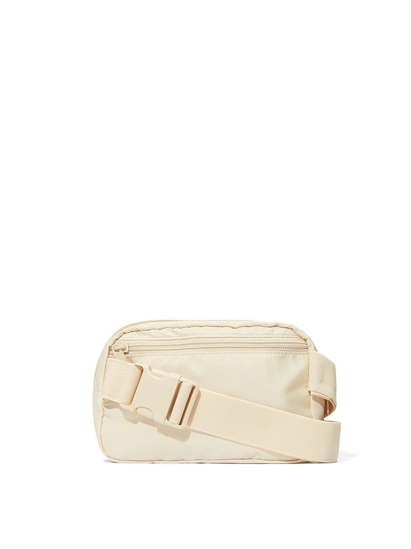 Oversized belt bag pink top