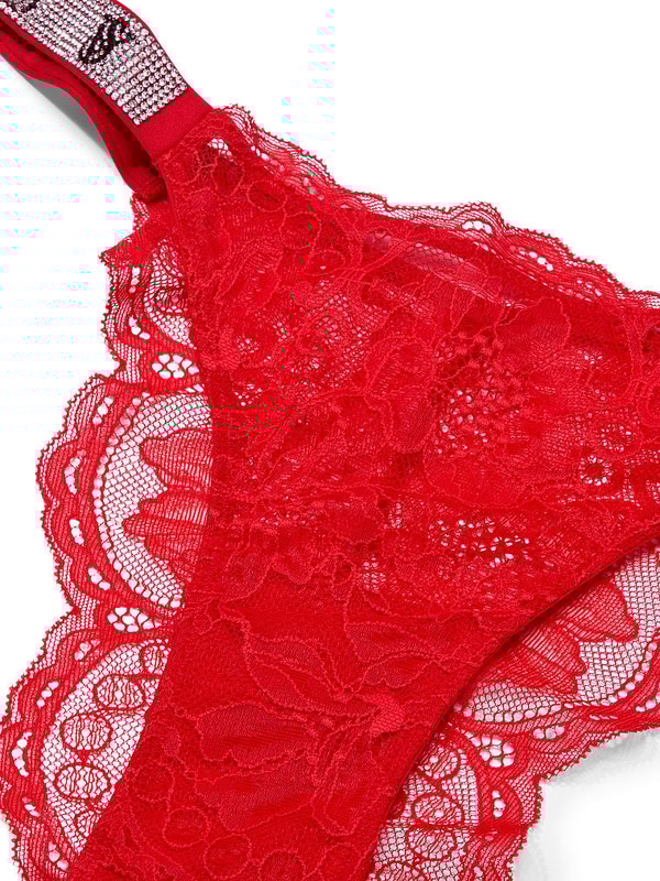 Red shop lace underwear