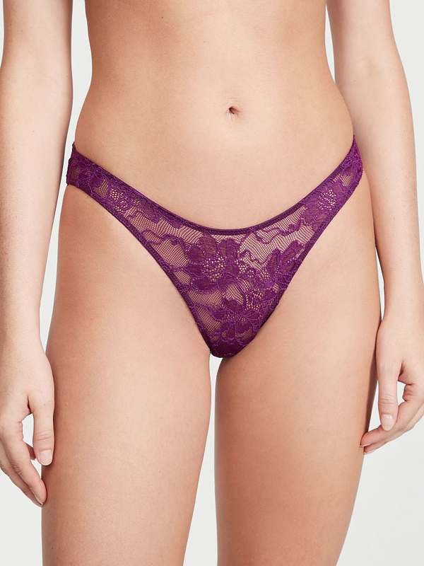 Buy Body By Victoria Ombré Lace Wrap Thong Panty online in Dubai