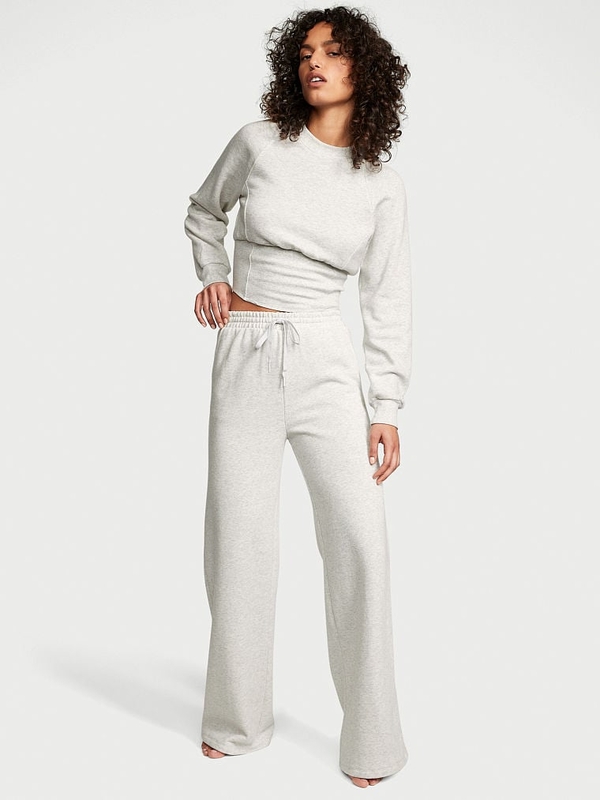 Buy Victoria s Secret Cotton High Rise Fleece Mid Rise Lounge