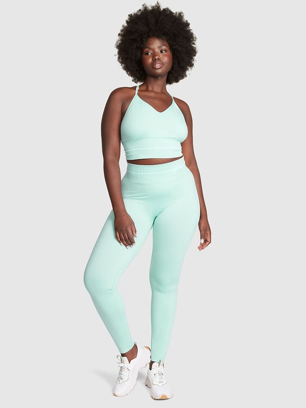 Buy Pink Seamless Longline Sports Bra online in Dubai Victoria s