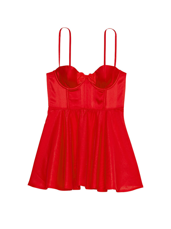 Underwire bustier shop skater dress