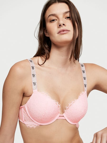 Victoria's Secret Women's Bombshell Adds 2 cup Push up Bra 36C Blue  Sapphire: Buy Online at Best Price in UAE 