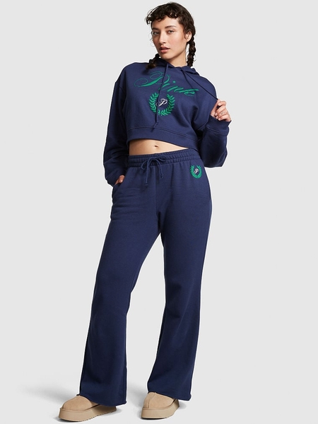 Track pants hot sale high waisted
