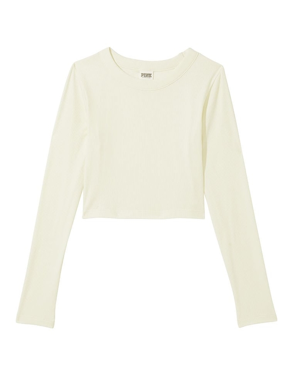 Long sleeve cropped shirt deals