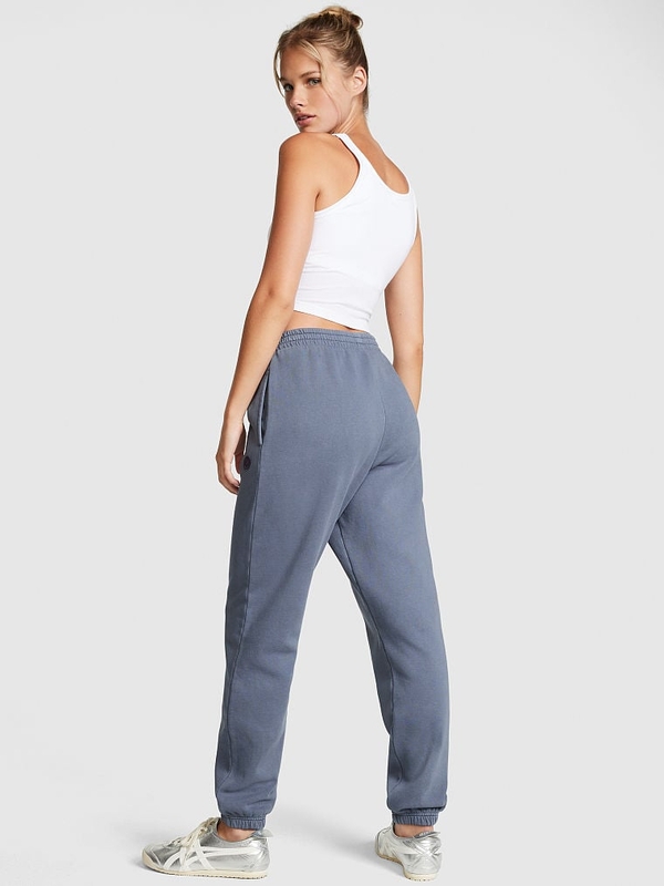 Buy Pink Premium Fleece Slim Sweatpants online in Dubai