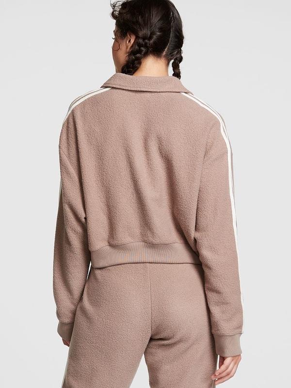 Originals side tape cropped sweatshirt pink hotsell