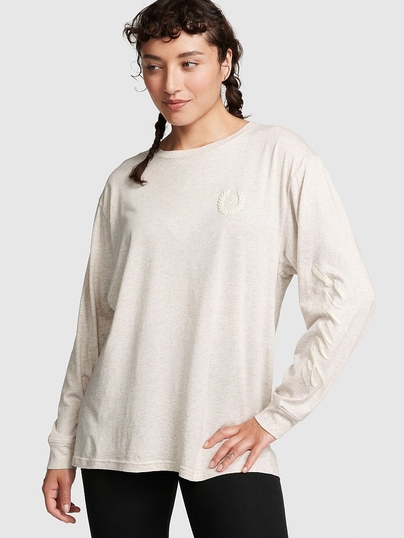 Oversized long shop sleeve shirt womens