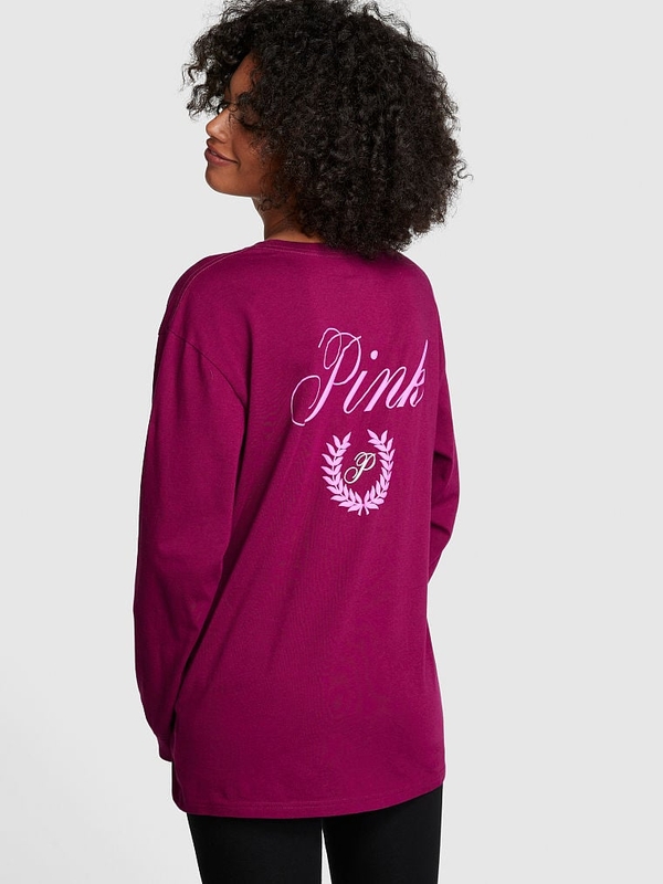 Victoria secret pink hotsell long sleeve shirts