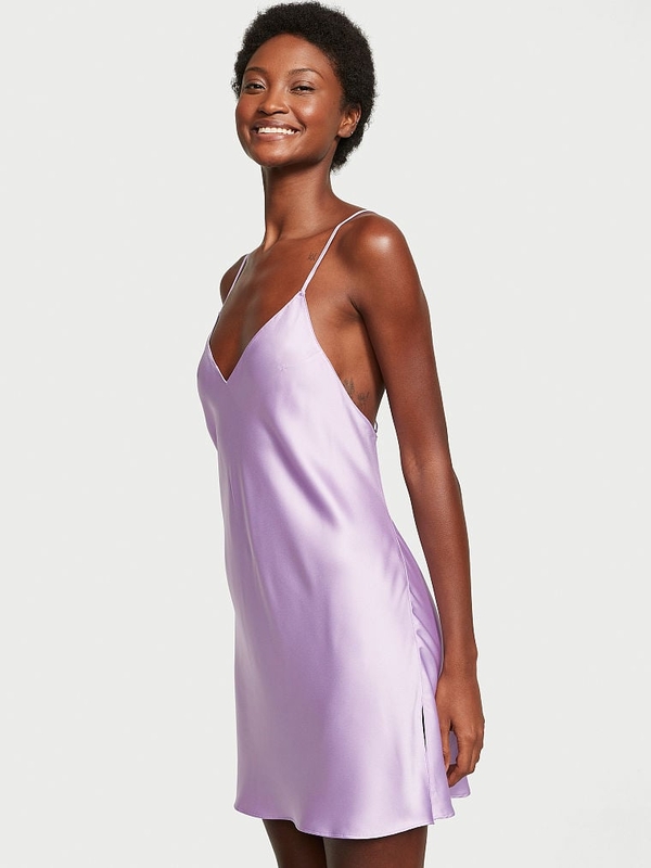 Buy Victoria s Secret Satin Open Back Slip online in Dubai