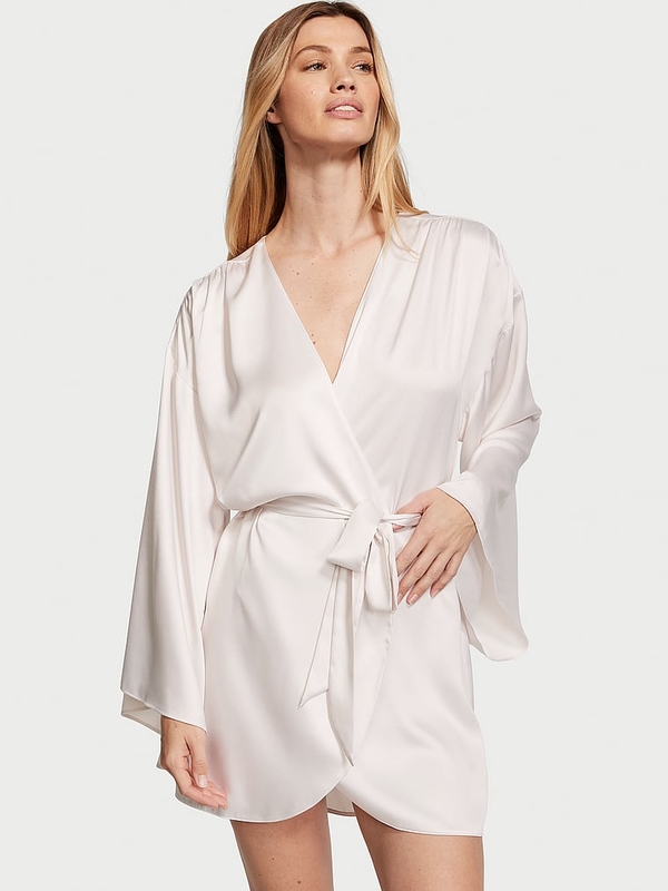 Buy Victorias Secret Bride Embellished Satin Short Robe online in Victoria s Secret United Arab Emirates