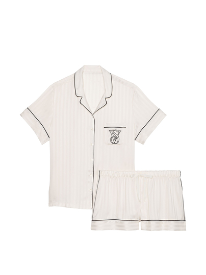 Buy Victorias Secret Satin Short Pajama Set online in Victoria s Secret United Arab Emirates