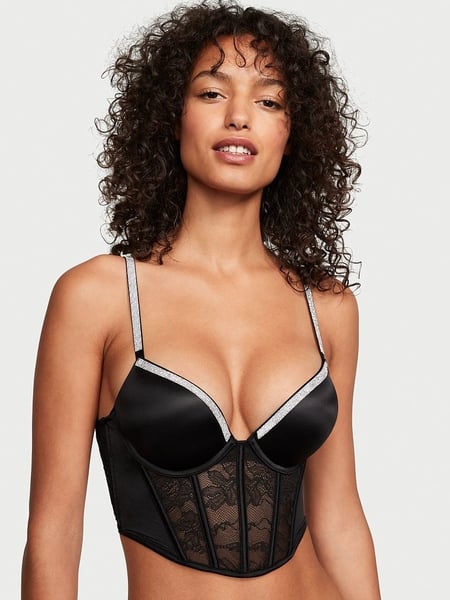 Buy Very Sexy Bombshell Add-2-Cups Shine Strap Push-Up Corset Top