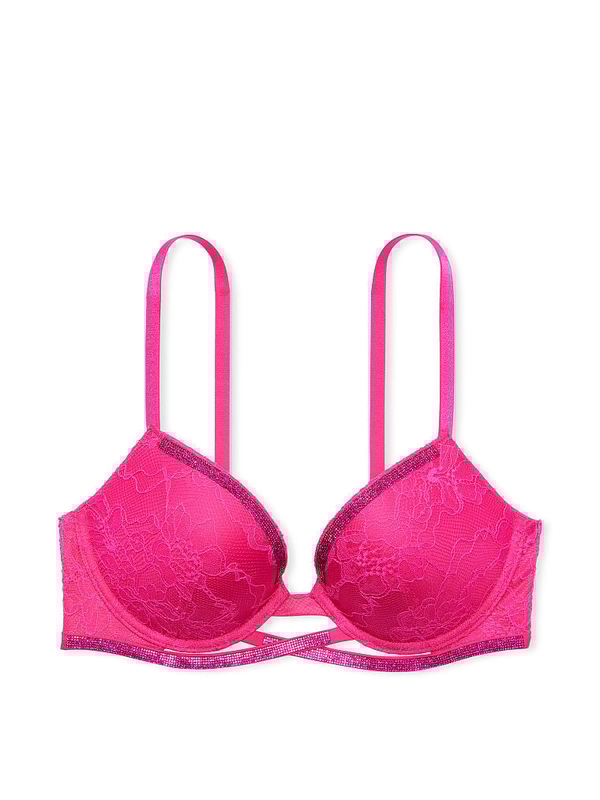 Buy Victorias Secret Shine Cradle Lace Push-Up Bra online in | Victoria's  Secret United Arab Emirates