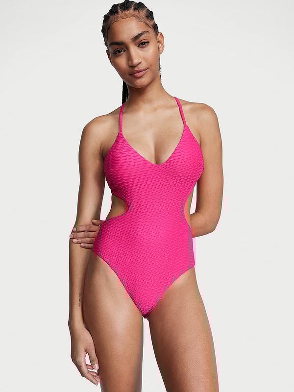 Victoria secret pink one piece swimsuit 2025