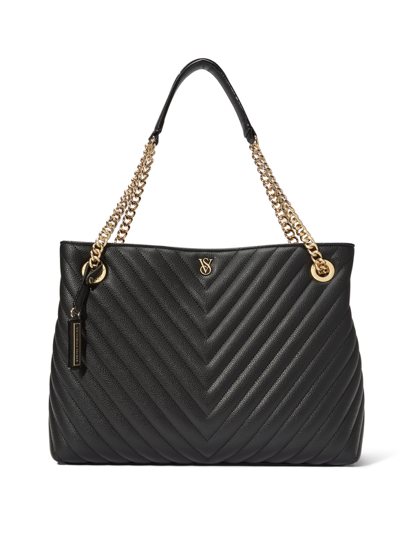 Black and gold victoria secret bag on sale